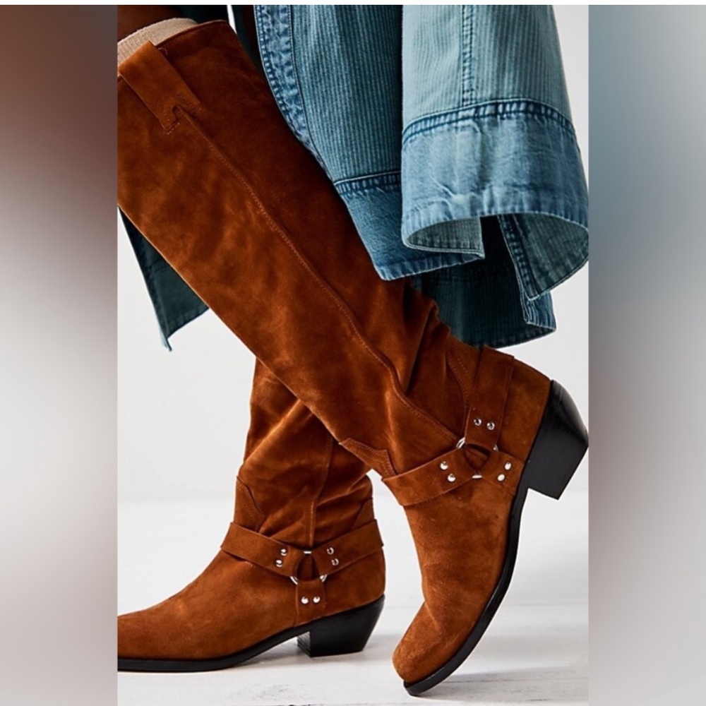 Free People Lockhart Harness Boots